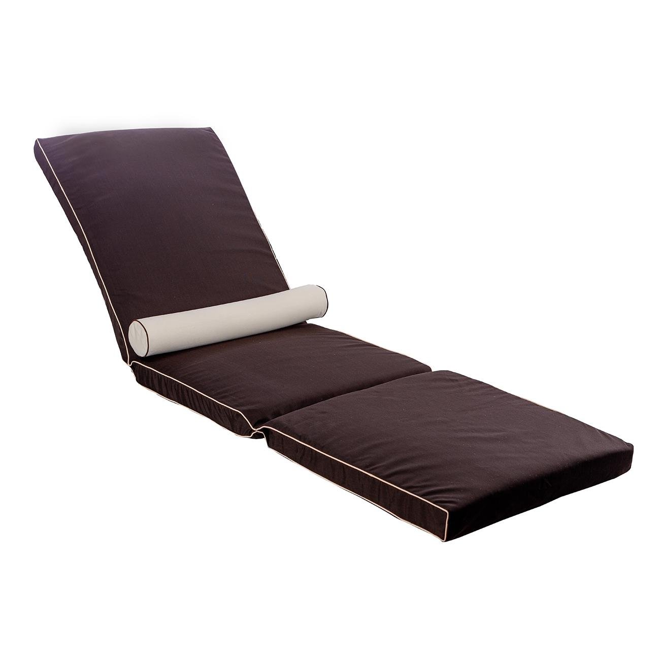 Матрас для шезлонга Ost-Fran CONFORT NEW 2734/2710 195x60х8 см Темно-коричневый (3754)
