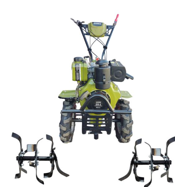 Мотоблок дизельный DOZER D5-1 4.00-10 3+1 с электростартом Салатовый - фото 6 Мотоблок дизельный DOZER D5-1 4.00-10 3+1 с электростартом Салатовый - фото 6