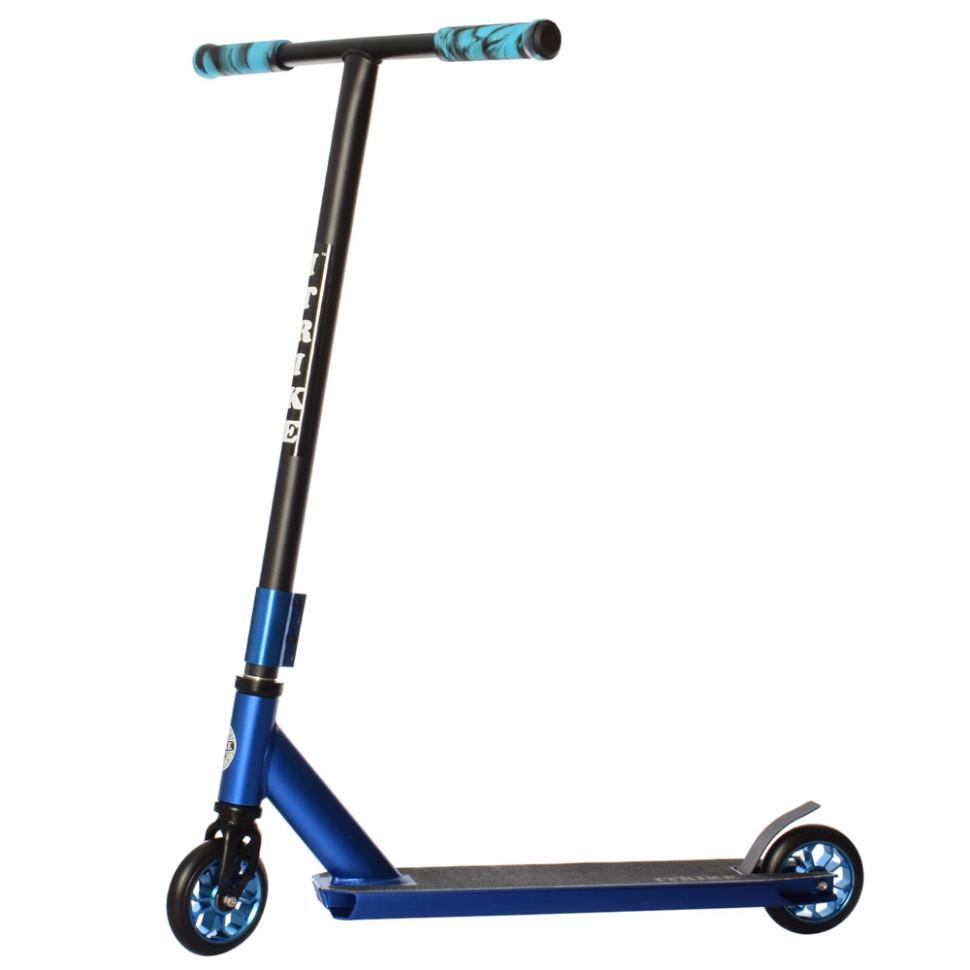 Самокат трюковый iTrike SR 2-064-6-BL двухколесный (32029)