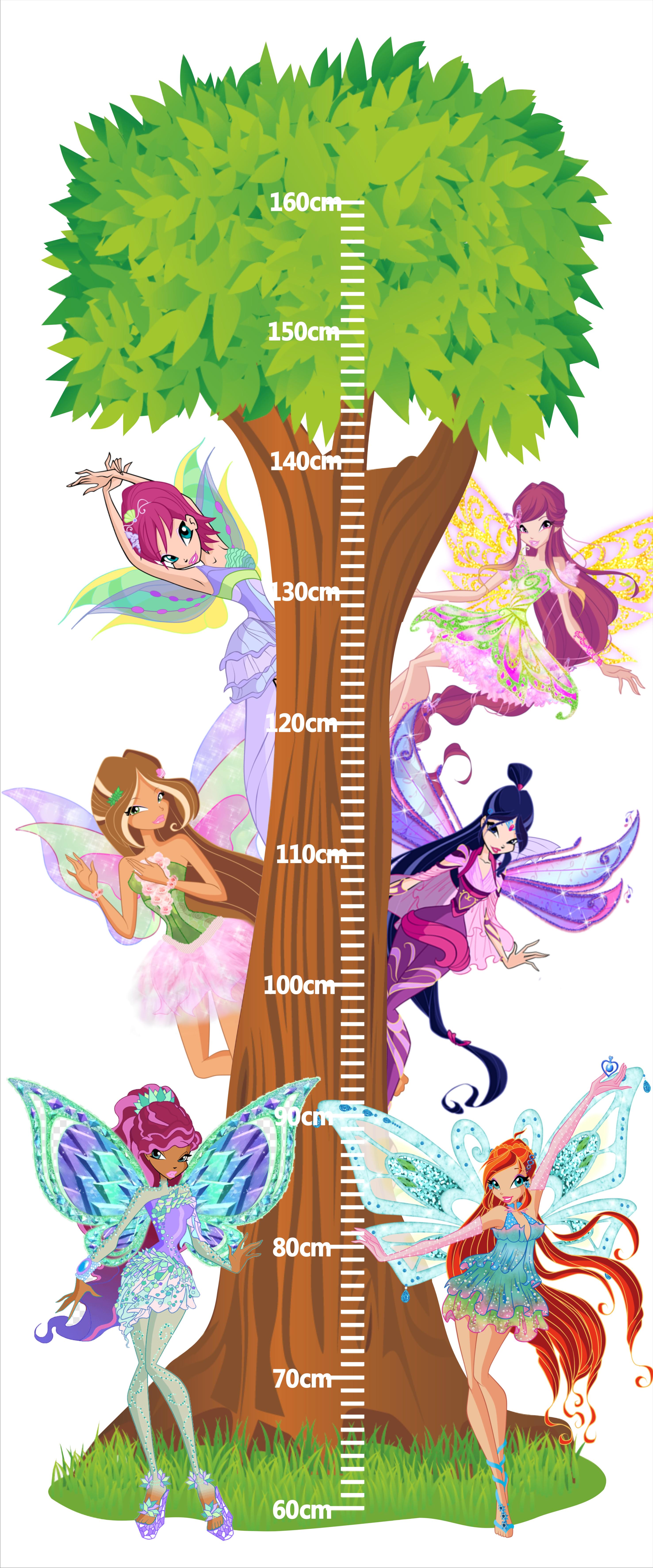 Ростомір дитячий Вінкс 120х50 см (24)