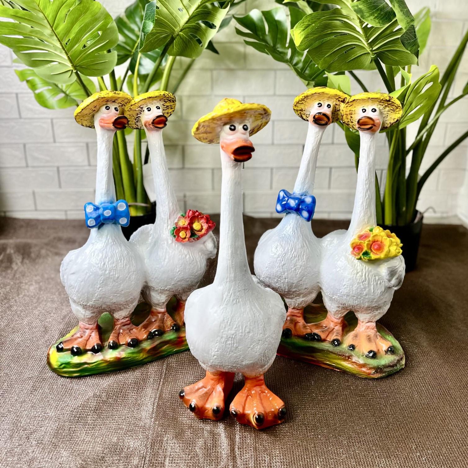 Набор садовых фигур Гуси №1 (4271)