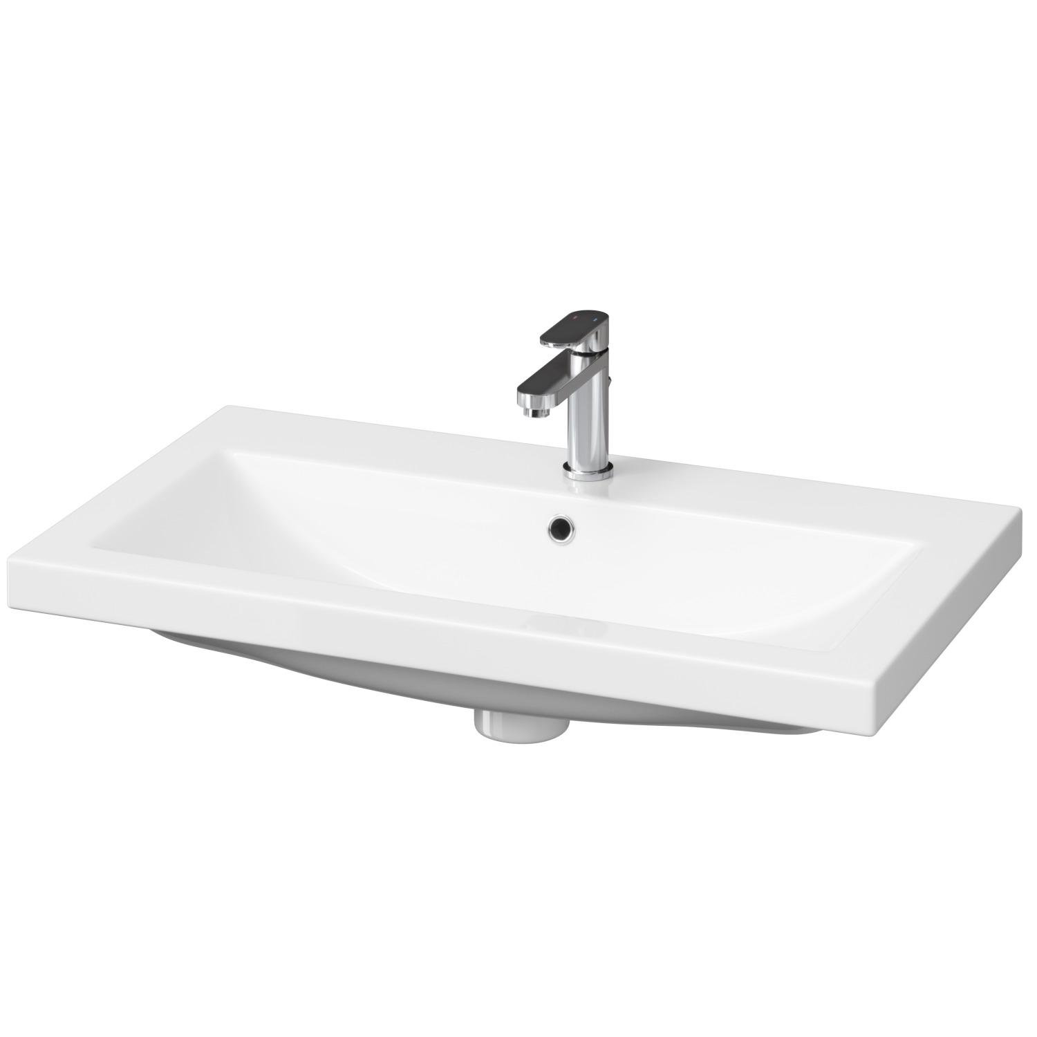 Умывальник подвесной Cersanit COMO K32-004-BOX CCWF1000813618 800x450x165 мм Белый (86061)