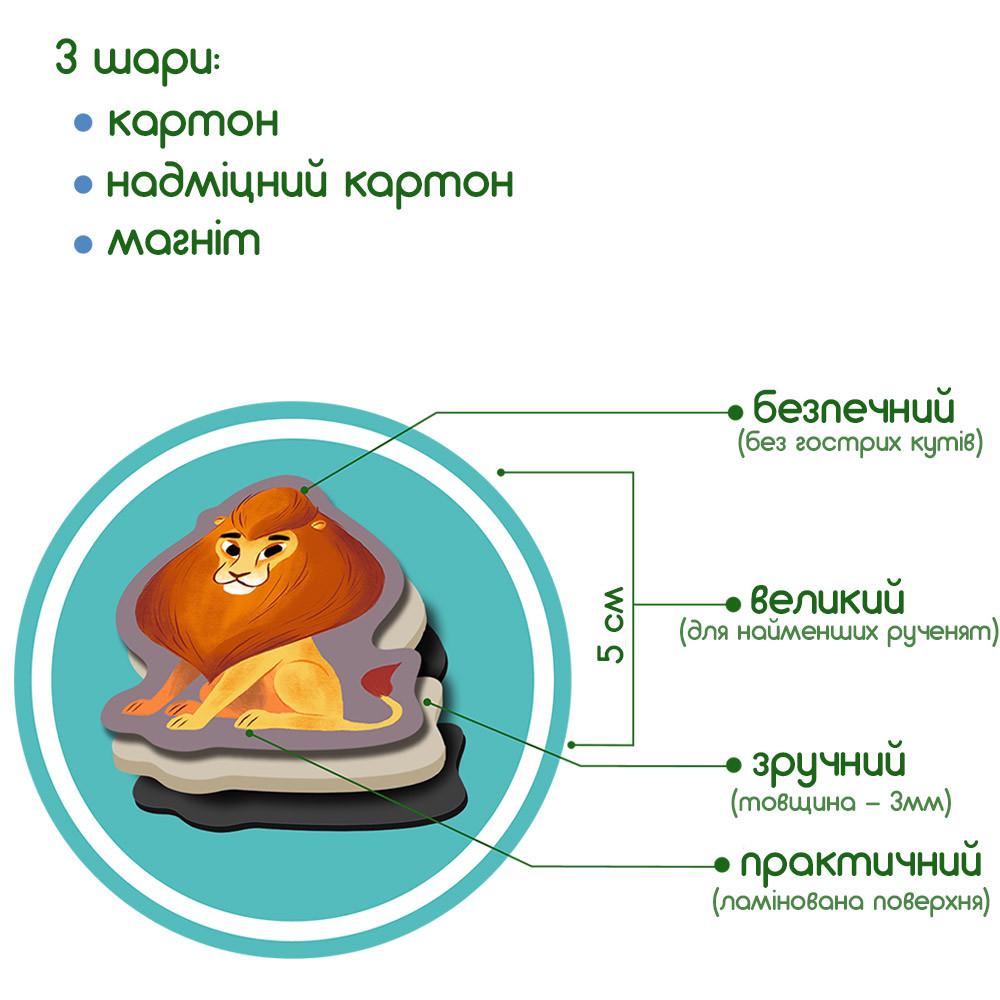 Набір магнитів Magdum Зоо 20 шт. (ML4031-05) - фото 4 Набір магнитів Magdum Зоо 20 шт. (ML4031-05) - фото 4