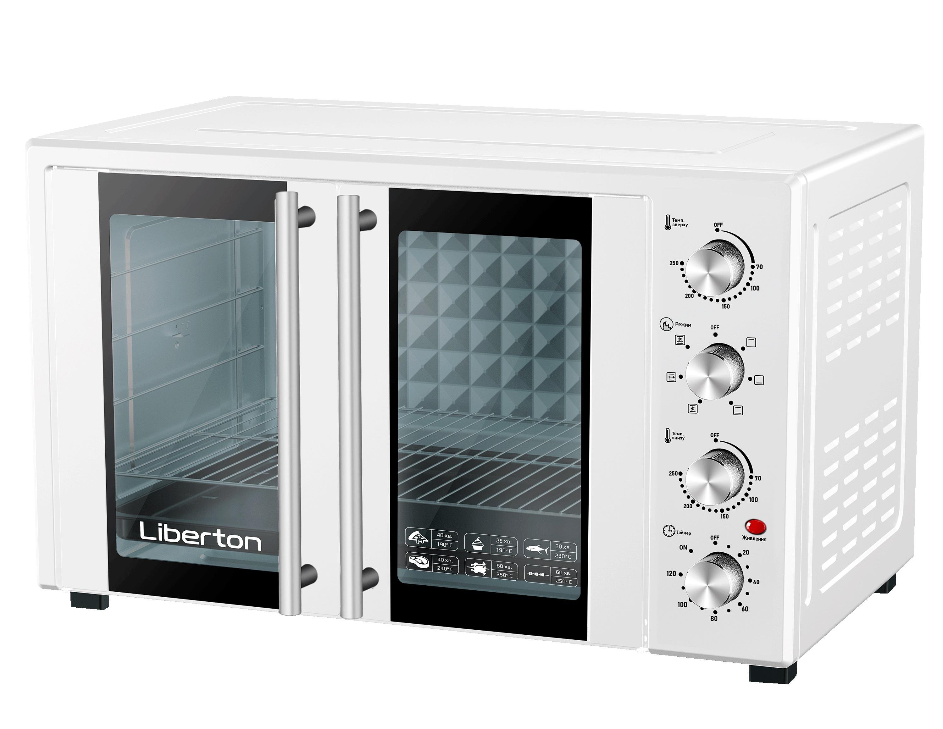 Электродуховка Liberton LEO-500 White