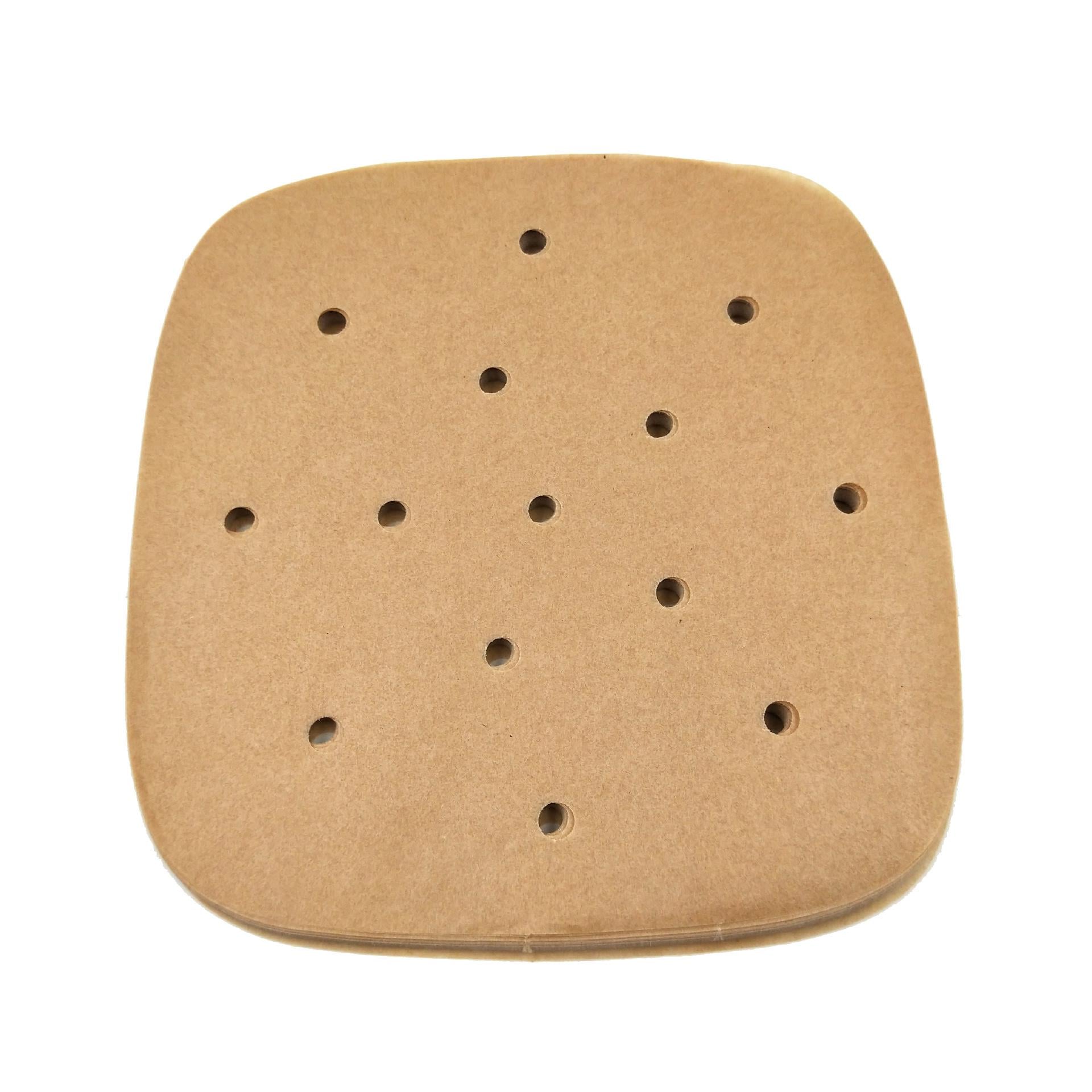 Пергаментные вкладыши для аэрогриля 16х16 см с отверстиями для мультипечи набор 50 шт. (R9570)