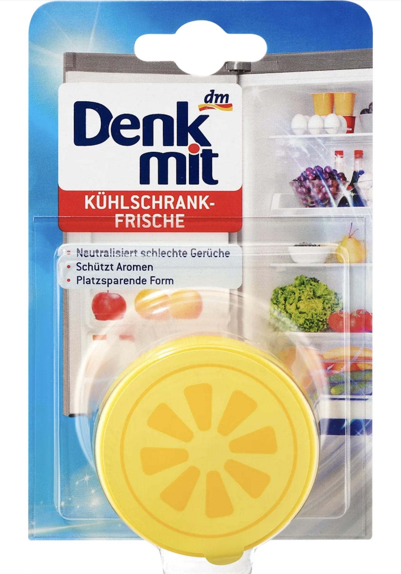 Нейтралізатор запахів у холодильнику Denkmit Kuhlschrank-Frische Лимон 40 г