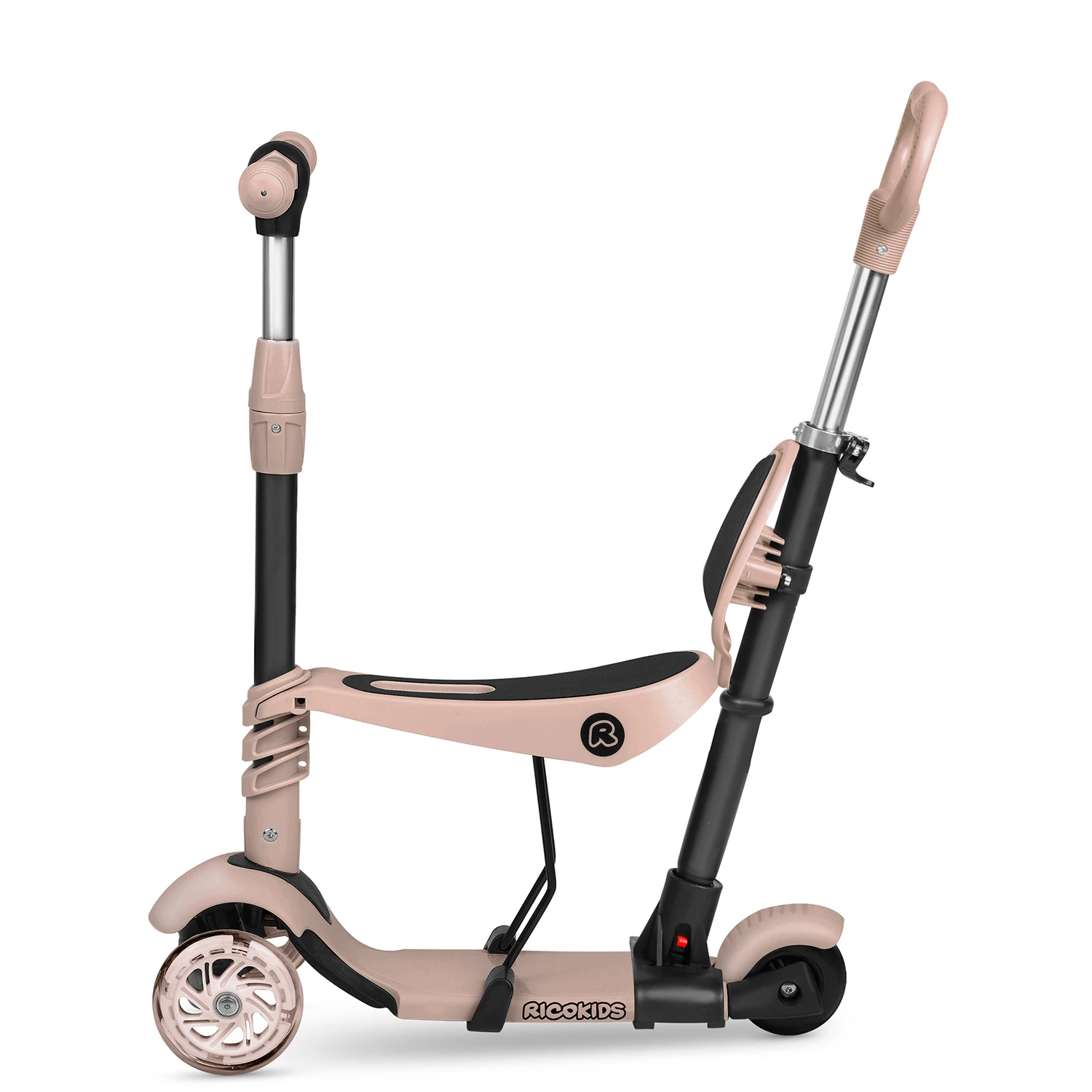 Самокат детский трехколесный Ricokids Todi Бежевый (446679) - фото 9 Самокат детский трехколесный Ricokids Todi Бежевый (446679) - фото 9