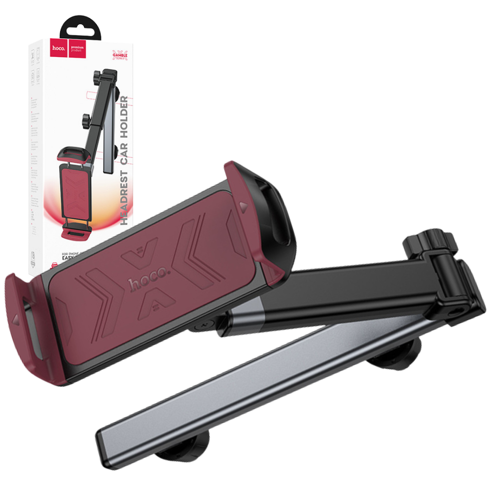 Держатель для планшета/телефона в машину Hoco на подголовнике (H69-H)
