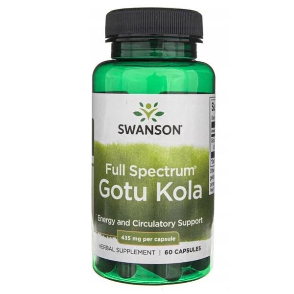 Готу кола Swanson GOTU KOLA 435 мг 60 Caps