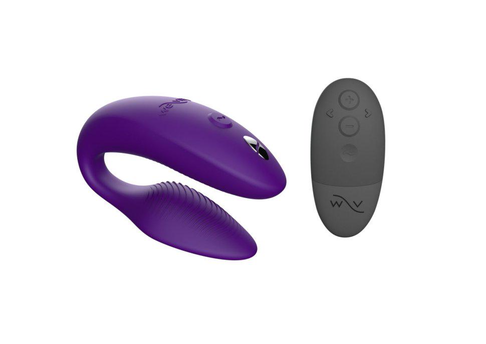 Смарт-вібратор для пар We Vibe Sync 2 Purple 10 віброрежимів пульт ДК (38024768)