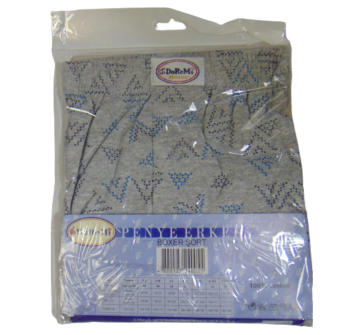 Трусы мужские хлопок Doremi 312-3 L Серый - фото 2 Трусы мужские хлопок Doremi 312-3 L Серый - фото 2