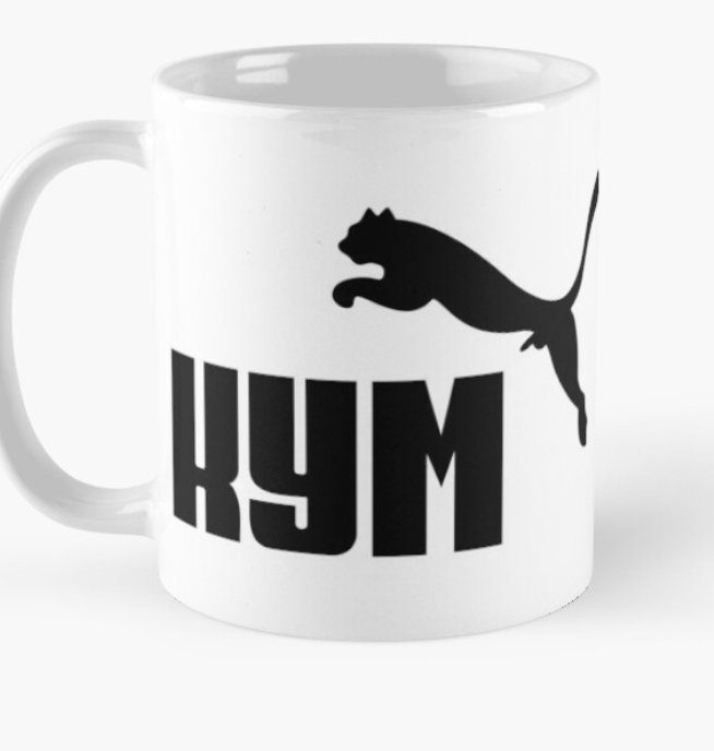 Чашка керамическая с принтом "Кум" 330 мл Белый (ПН148Ч)