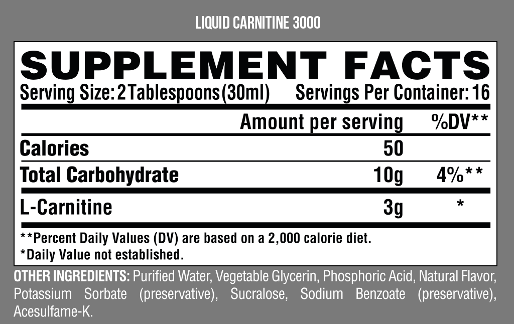Liquid Carnitine 3000 473 мл Cherry Lime - фото 2