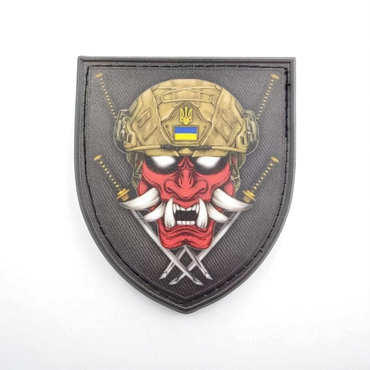 Шеврон Самурай украинский