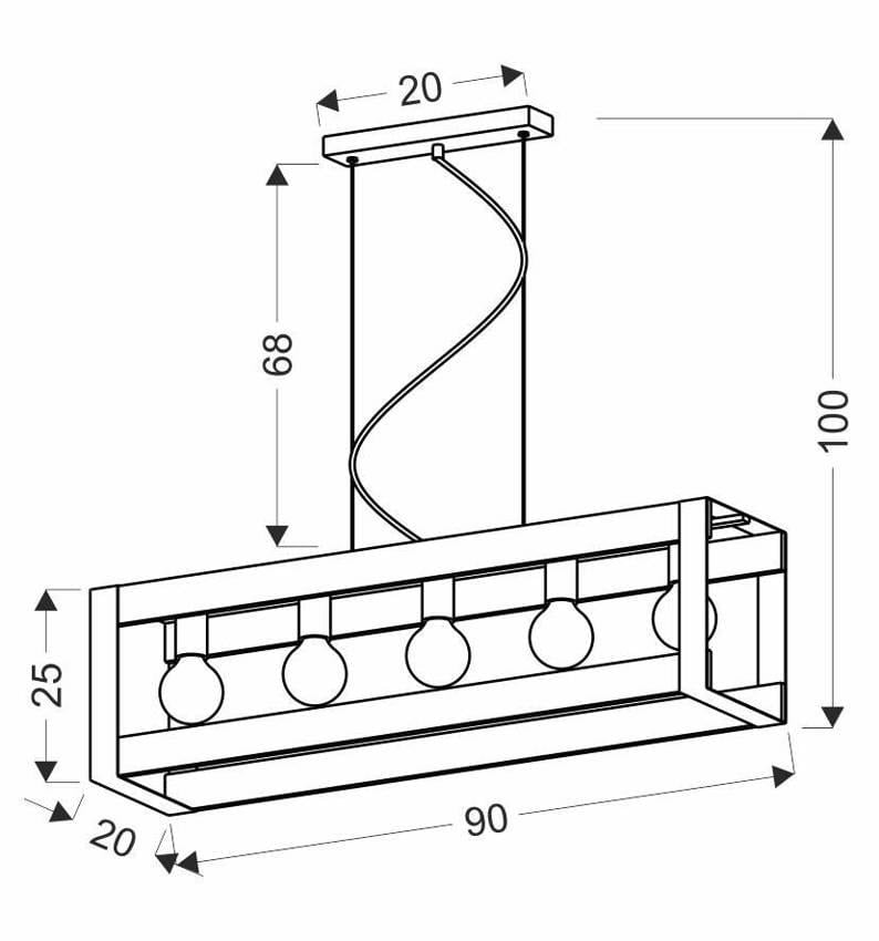 Люстра Candellux Varna 35-79282 - фото 3