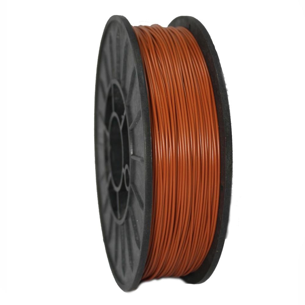 Нитка пластикова PLA Pochatok Filament для ЗD друку 1,75 мм 0,75 кг Теракотовий (13008)