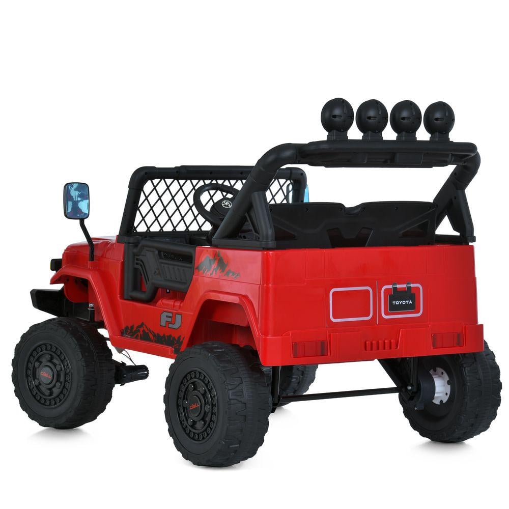 Дитячий електромобіль Bambi Jeep Toyota 2566AEBLR 4W Червоний - фото 4 Дитячий електромобіль Bambi Jeep Toyota 2566AEBLR 4W Червоний - фото 4