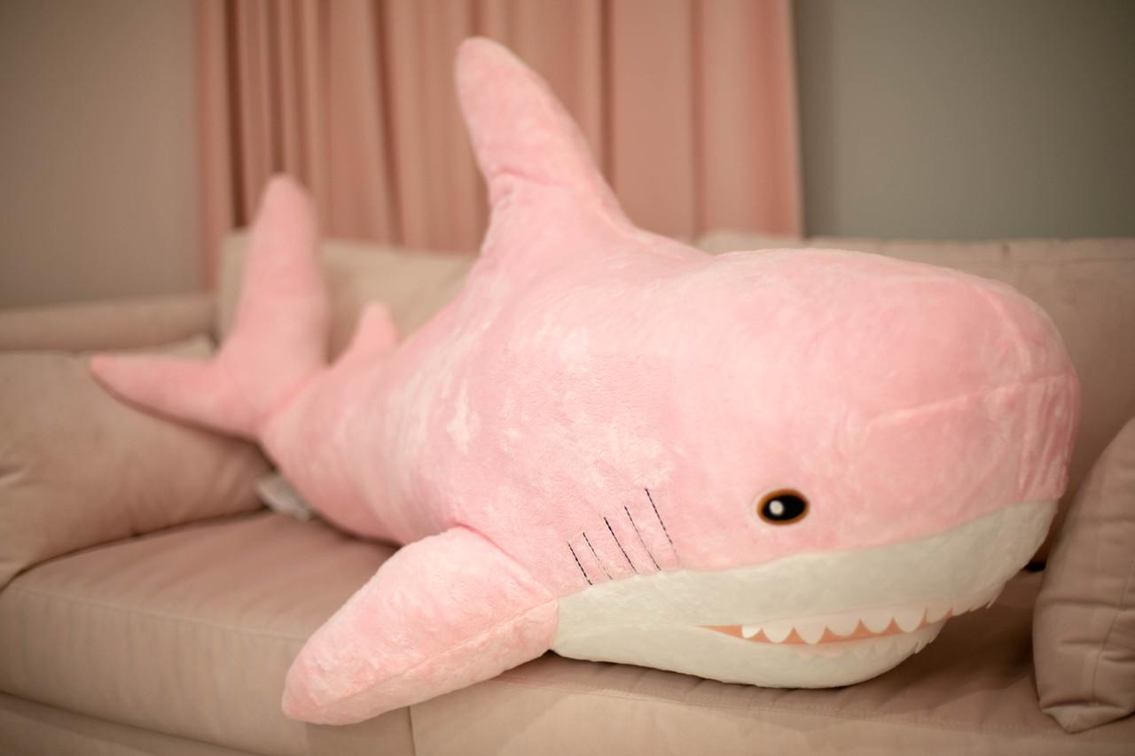 М'яка іграшка BLAHAJ Aкула 140 см Рожевий (2ce1a41d)