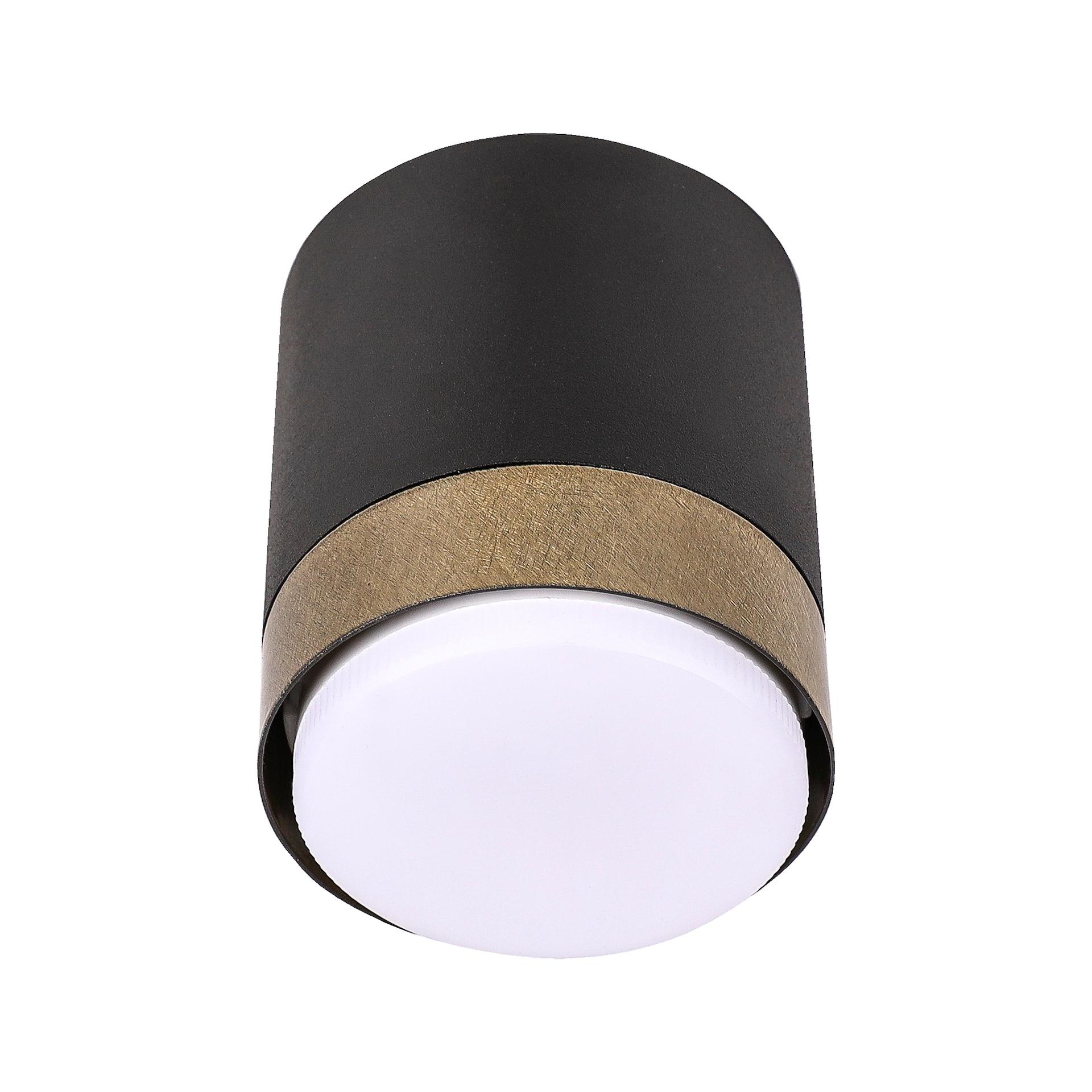 Точечный светильник Atmolight Dots GX53 SP90 Black/BrushGold (7041811) - фото 2