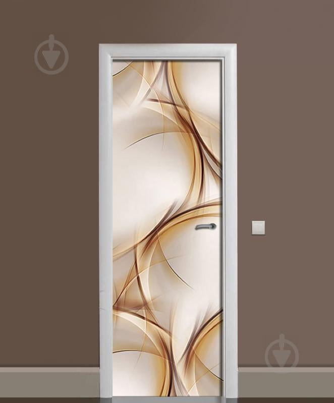 Наклейка на дверь Zatarga «Небрежный мазок» 650х2000 мм виниловая 3Д наклейка декор самоклеящаяся Наклейка на дверь Zatarga «Небрежный мазок» 650х2000 мм виниловая 3Д наклейка декор самоклеящаяся