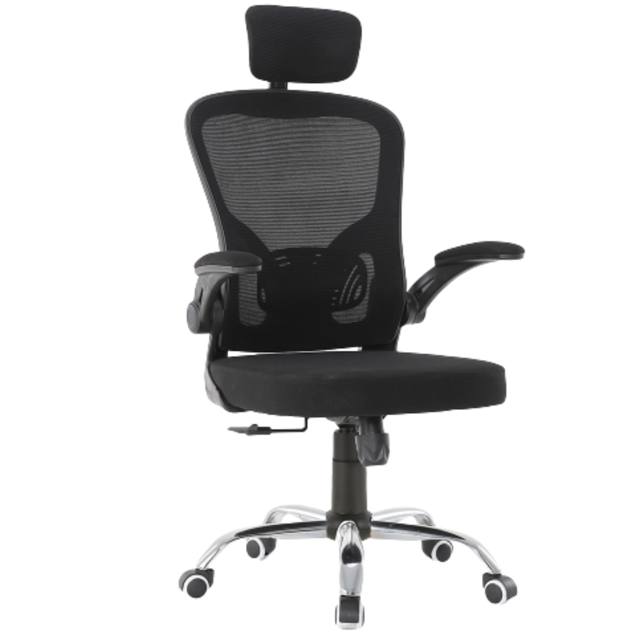 Кресло компьютерное Ergonomic до 120 кг. Черный (25551647) Кресло компьютерное Ergonomic до 120 кг. Черный (25551647)