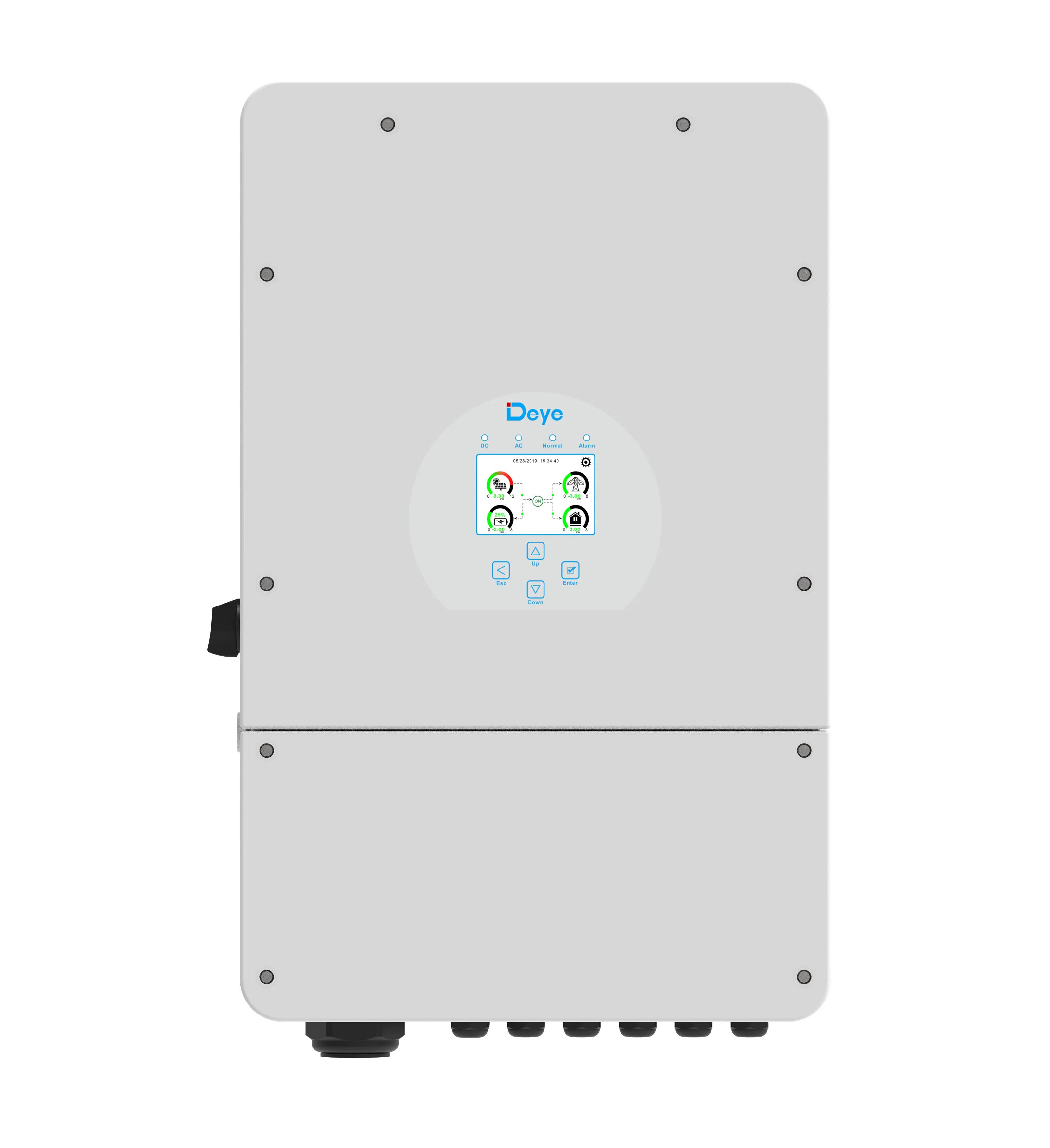 Инвертор гибридный Deye SUN-10K-SG02LP1-EU-AM3 10kW 1F 40-60V (SUN-10K-SG02LP1-EU-AM3)