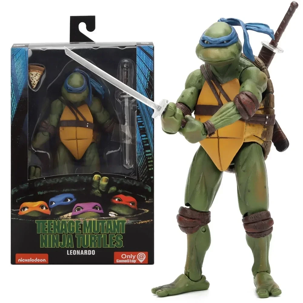 2枚セット　LEONARD ᐉ Игровая фигурка Черепашки-Ниндзя Leonardo Леонардо Mutant Ninja