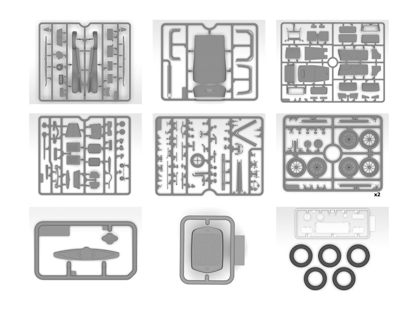 Сборная модель ICM ГАЗ-А на германской службе (24053) - фото 7 Сборная модель ICM ГАЗ-А на германской службе (24053) - фото 7