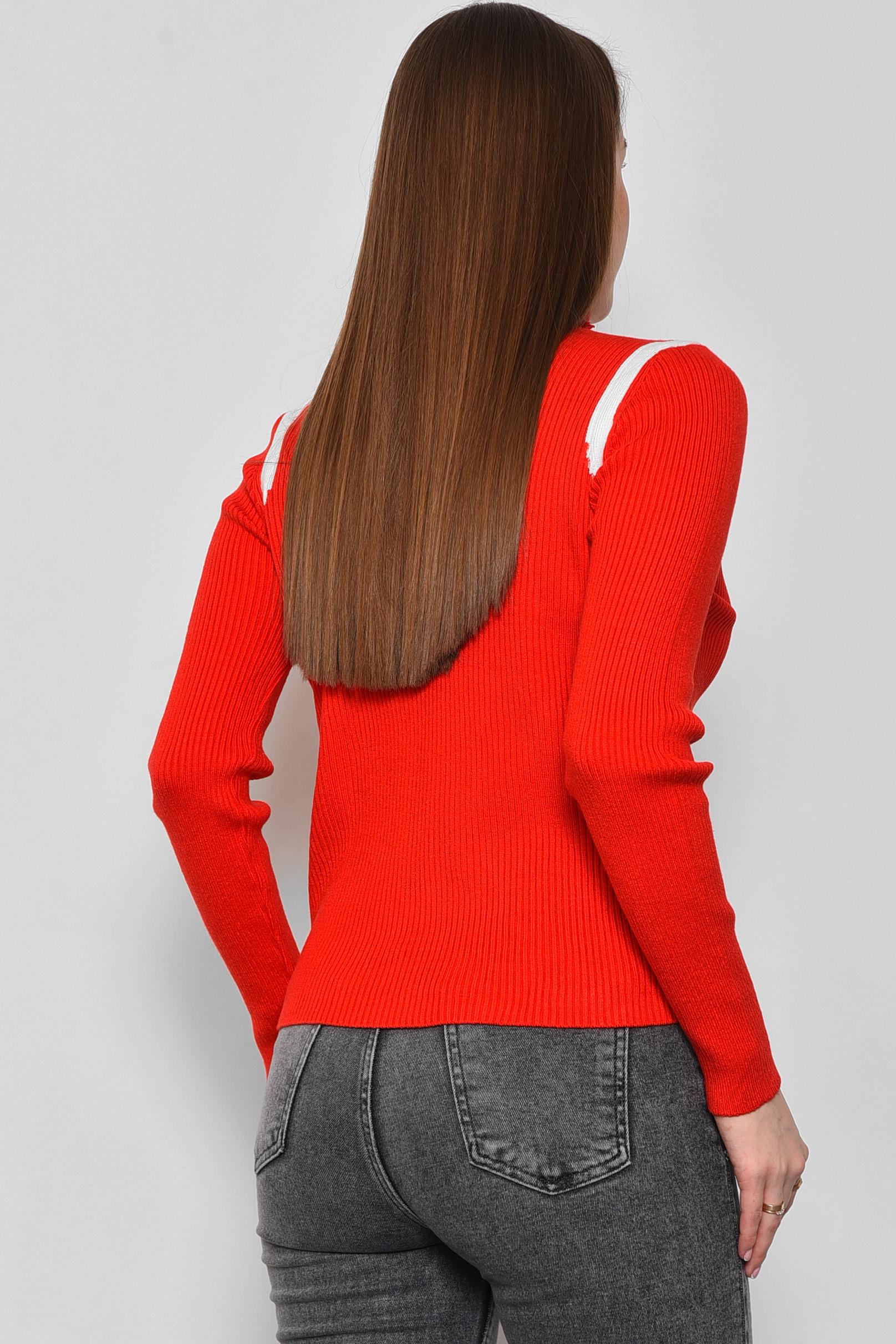 Гольф жіночий L Червоний (175198) - фото 3