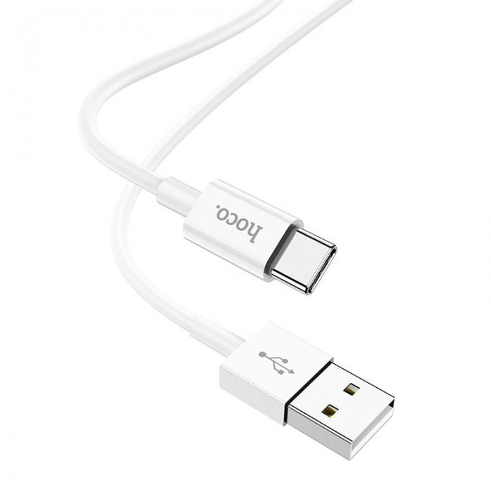 Кабель HOCO X64 Lightweight USB Type C 40 шт. 1 м Білий