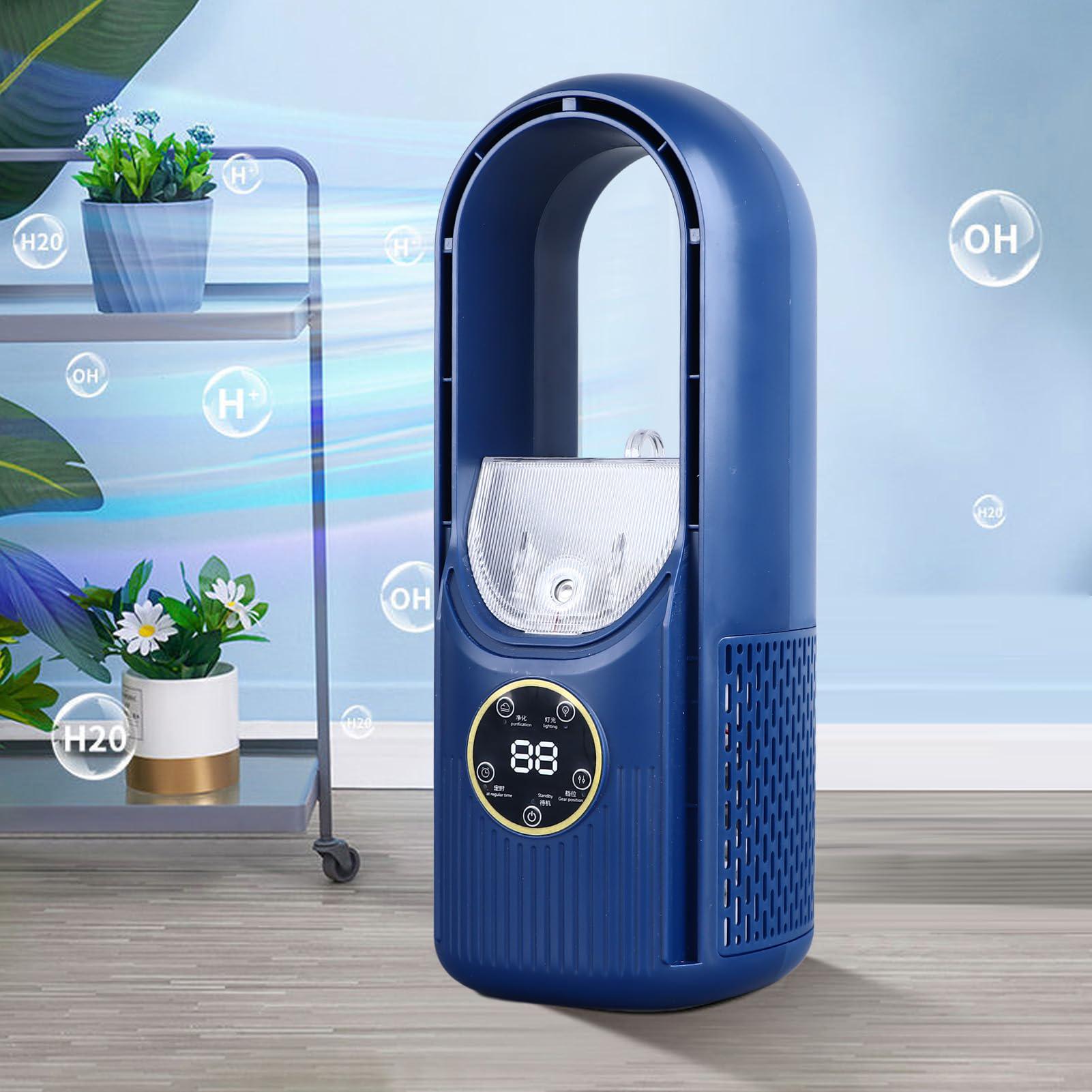 Вентилятор-зволожувач настільний Air Multiplier RGB/USB/LED підсвітка Зелений (MX-00009363B) - фото 4