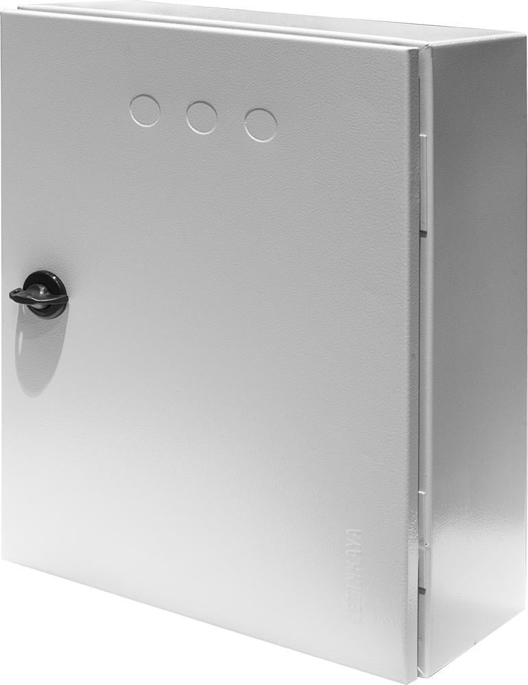 Щит розподільний E.NEXT e.mbox.industrial.n.36z 36 модулів IP41 навісний металевий 450х320х150 мм (CPR801)