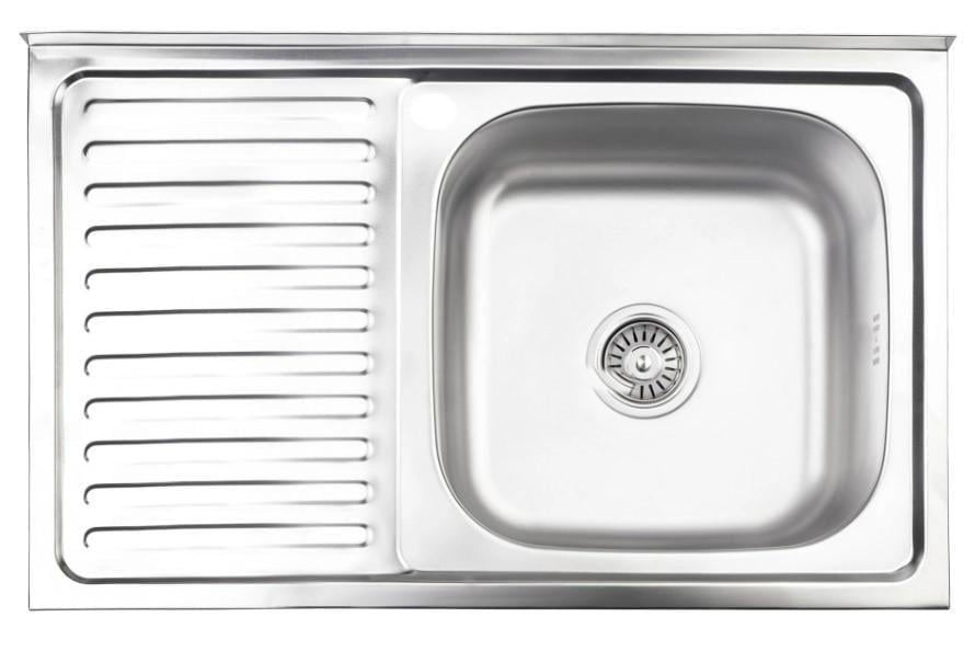 Мойка для кухни Brinex 5080-R BRIN5080RSAT06 накладная 0,6 мм (63440) Мойка для кухни Brinex 5080-R BRIN5080RSAT06 накладная 0,6 мм (63440)