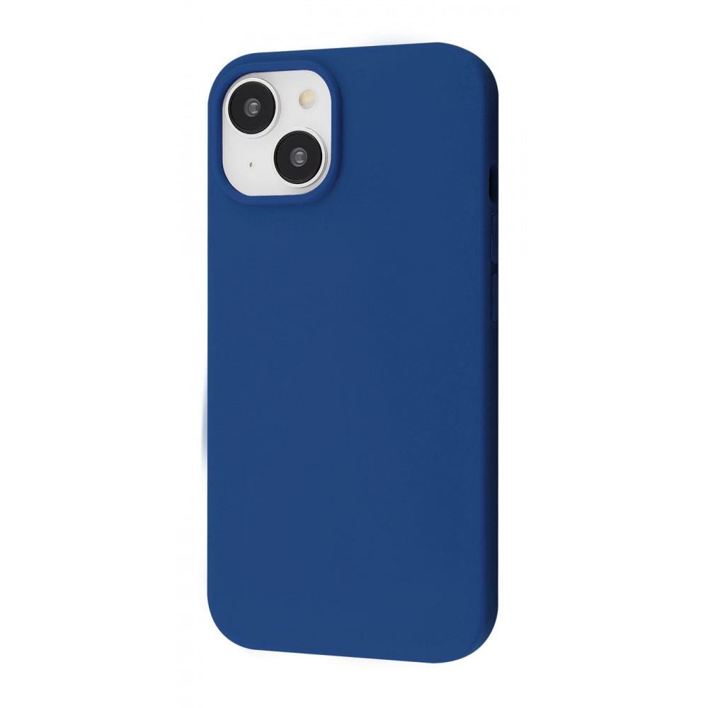 Чехол-накладка WAVE Full Silicone для iPhone 14, льняно-синий