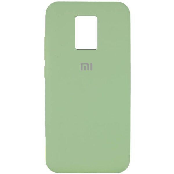 Чехол Silicone Case Xiaomi Redmi Note 9S/Pro Мятный (6712000062)