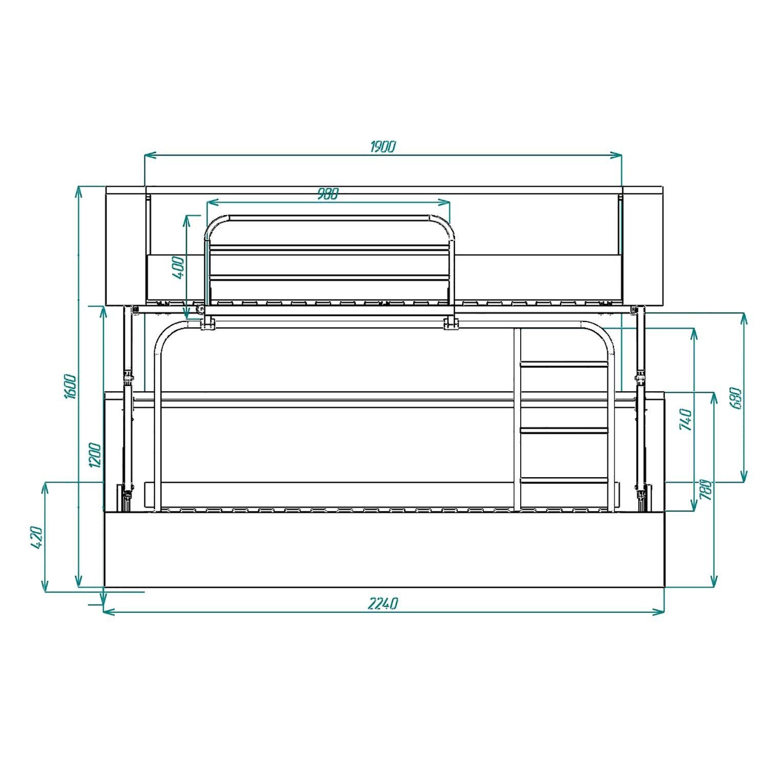 Диван-трансформер Knap Knap Rumi у вітальню Stone (S016012072) - фото 7 Диван-трансформер Knap Knap Rumi у вітальню Stone (S016012072) - фото 7