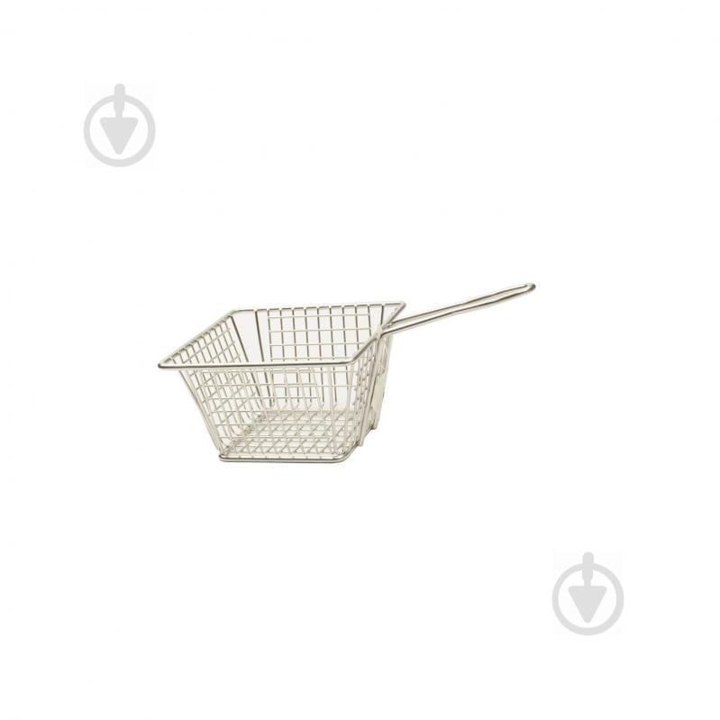 Корзинка для фри Winco квадратная нержавеющая сталь Стальной (00567)