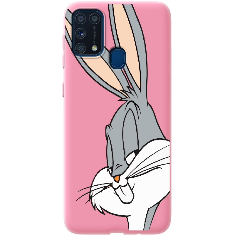 Чехол Boxface Samsung M315 Galaxy M31 Lucky Rabbit Розовый силикон (39091-bk81-41818)