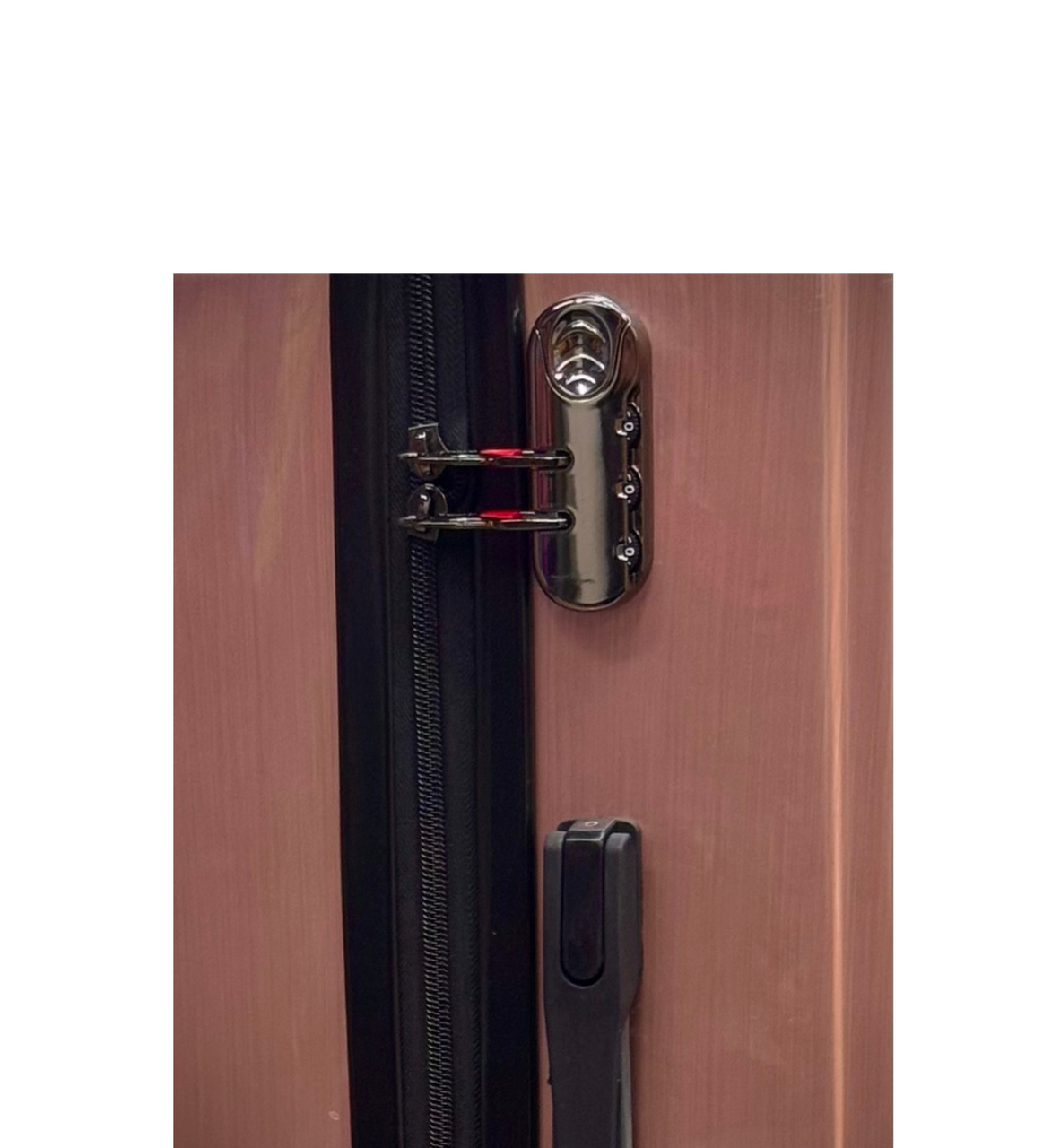 Чемодан Reymond PP003-М полипропилен на 4-х двойных колесах средний М 70 л - фото 2