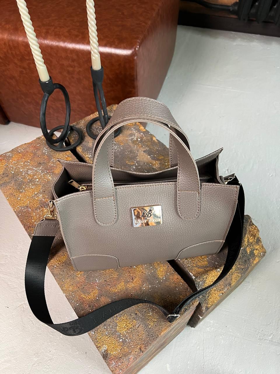 Сумка женская кросс-боди из экокожи Капучино (2731768122) - фото 5 Сумка женская кросс-боди из экокожи Капучино (2731768122) - фото 5