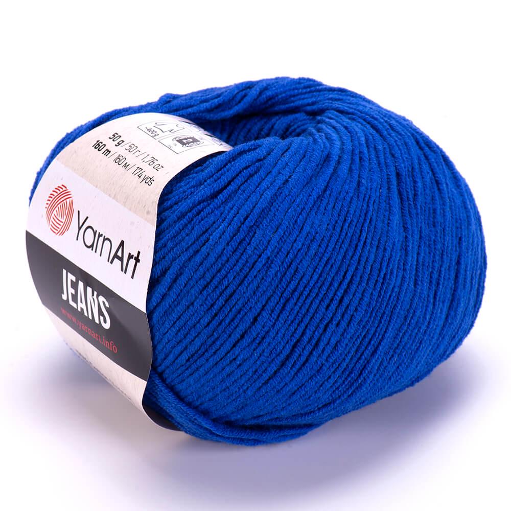 Пряжа YarnArt Jeans 47 ярко синий (2311)