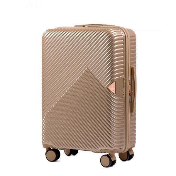 Валіза Wings WN01 середня 63 л Шампань (WN01-M-Champagne) - фото 1 Валіза Wings WN01 середня 63 л Шампань (WN01-M-Champagne) - фото 1