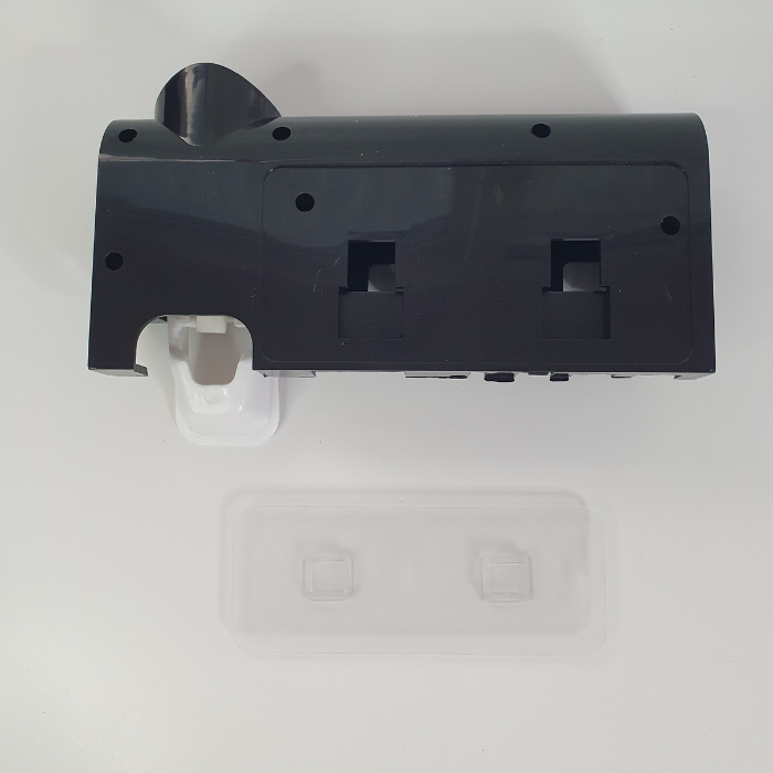 Стерилизатор для зубных щеток Multi-function Toothbrush Sterilizer 4 секции с дозатором зубной пасты Черный (JX-5588-Black) - фото 7