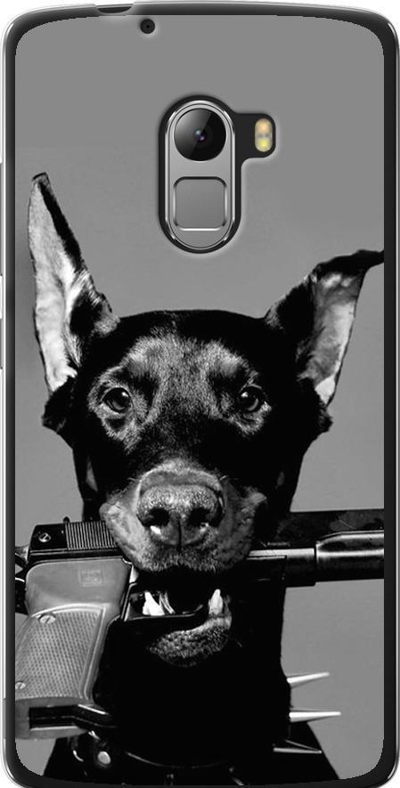 Чехол на Lenovo A7010 Доберман (2745u-232-42517)