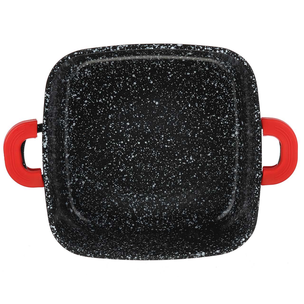 Каструля A-PLUS квадратна з мармуровим покриттям 5,1 л (1473) - фото 3