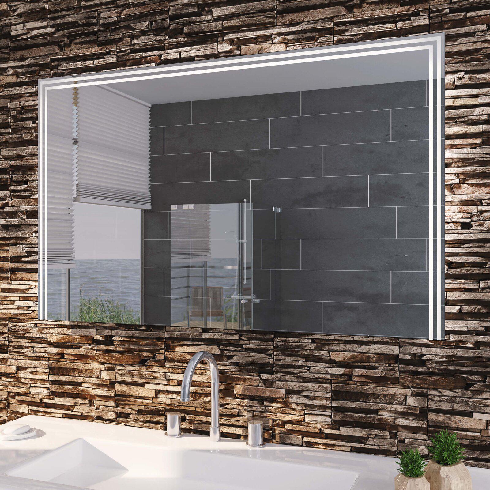 Зеркало Dim Dzerkal OGLI с LED-подсветкой 70х120 см (6770)