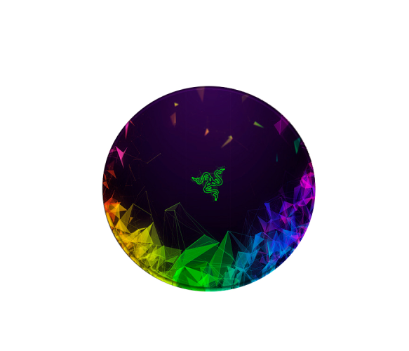 Килимок для мишки VOLTRONIC RAZER 2 200x200 мм 2 мм круглий (RRZ2)