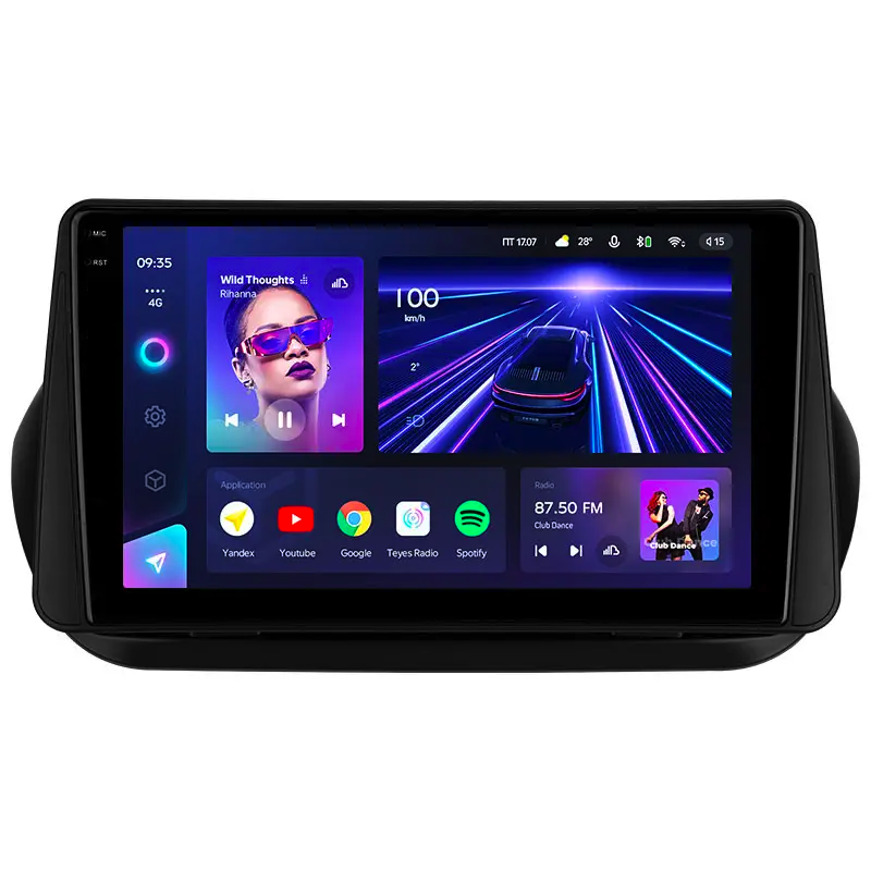 Автомагнитола штатная Teyes СС3 2К для Citroen Nemo 2008-2017 Android (1861434237)