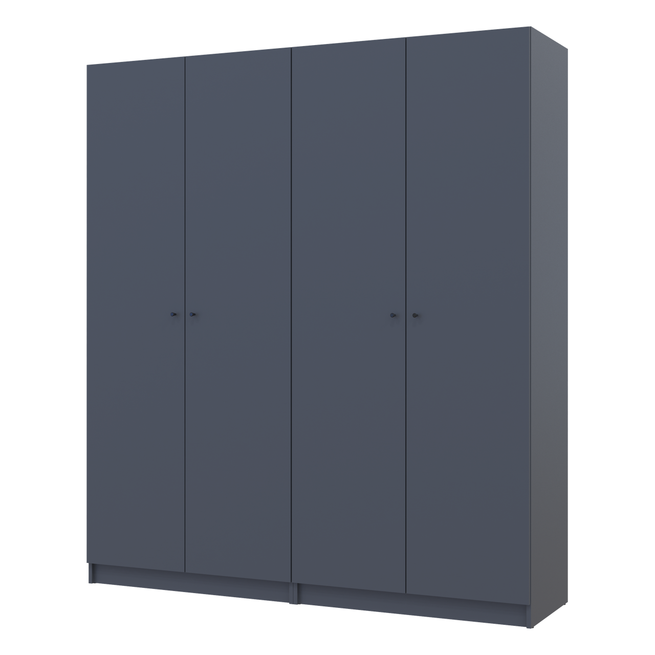 Комплект шкафов для одежды с полками Doros Промо 2 шт. 180х48х204 см Графит (DRS-011463)