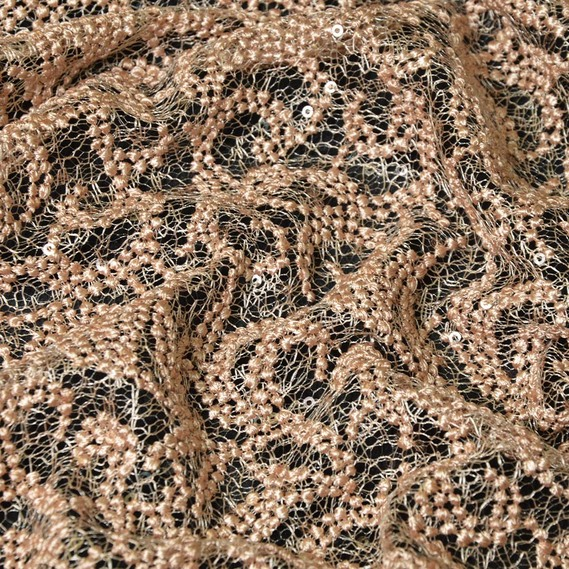 Ткань гипюр IDEIA Venezia 1,3 м Бежевый (2200004145198)